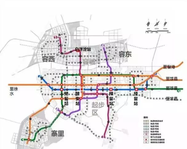 北京至雄安地铁线路图图片