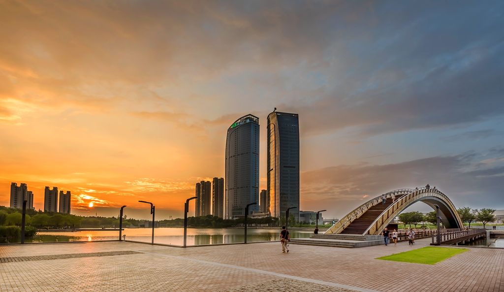 花桥30000米慢行步道约享慢生活