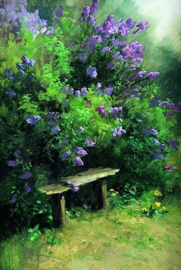 俄罗斯画家sergueê toutounov风景油画作品赏析_艺术