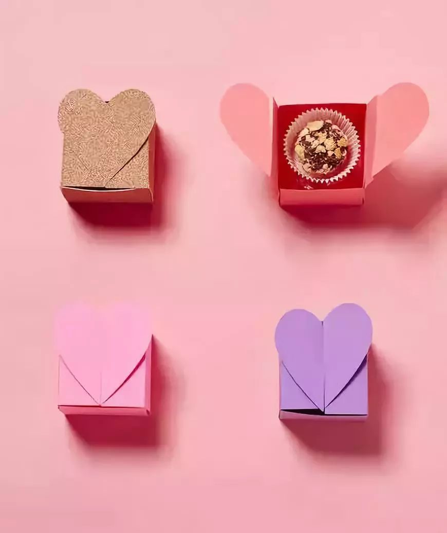 亲子手工273心型翅膀纸盒