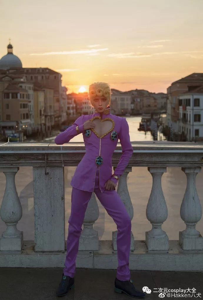 实景拍摄好评jojo的奇妙冒险乔鲁诺这充满魅力的cos