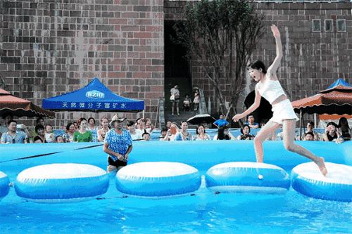 湖南卫视同款水上冲关赛,参与活动就有奖!还有10000元现金