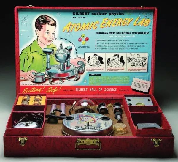 冷战最疯狂的玩具吉尔伯特u238原子能实验室货真价实的辐射产品喔
