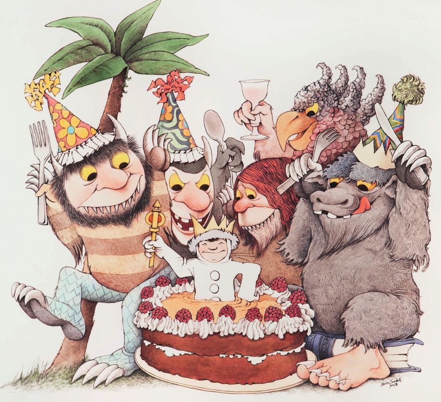 野兽国那个对妈妈说我要把你吃掉的小孩儿后来怎么样了