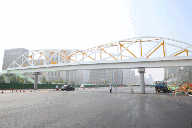 潍坊潍县中路东风街—福寿街段主路建成!