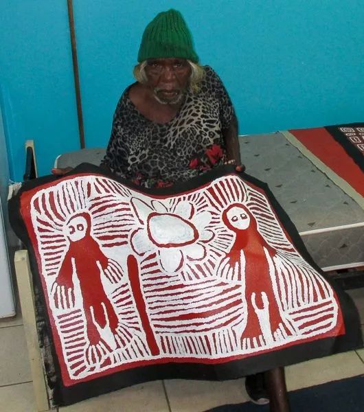 当代澳洲土著画家与作品