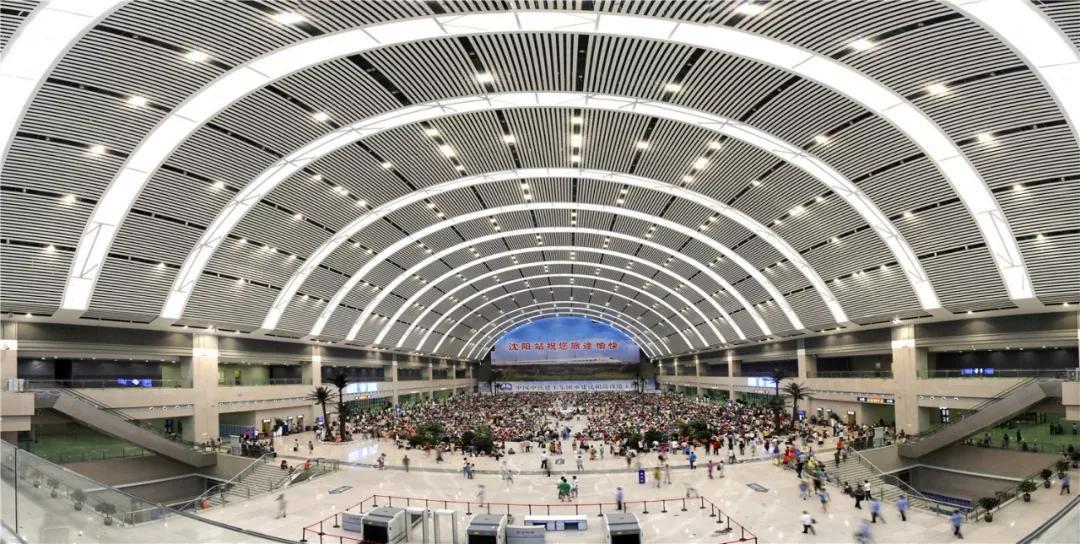 修了8年的沈阳站西广场这样了整个城市交通变迁的脉络继续传承