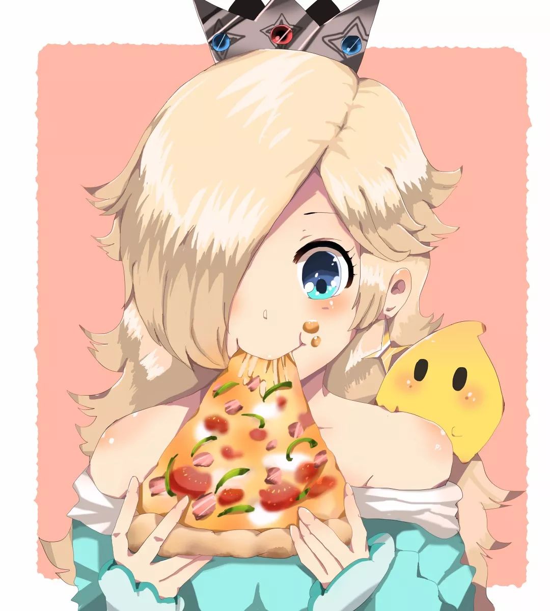 舌尖上の二次元超满足好吃到融化的披萨饼特辑