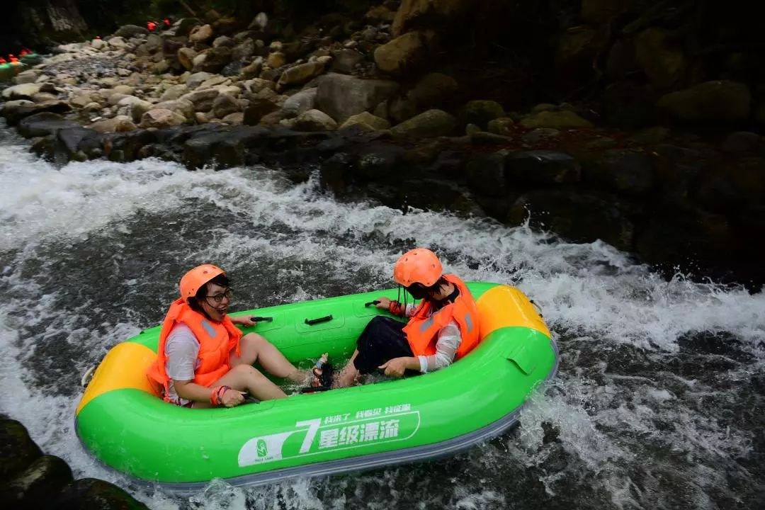 「激流勇进」8.10雅鲁,听说你是七星级漂流?_溪村