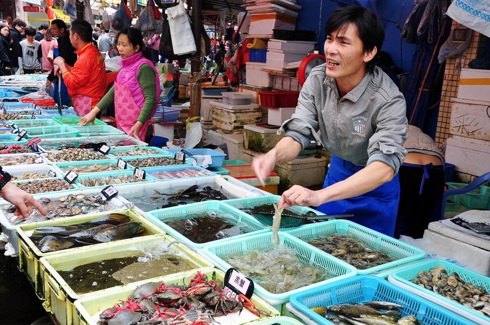 花甲大咖当去海鲜市场时必须知道这个事情否则可能吃大亏