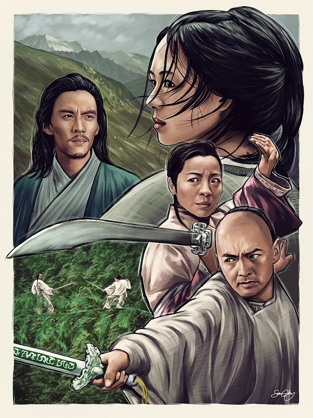 必看佳片:《卧虎藏龙》——人在江湖,不由自主_李慕白