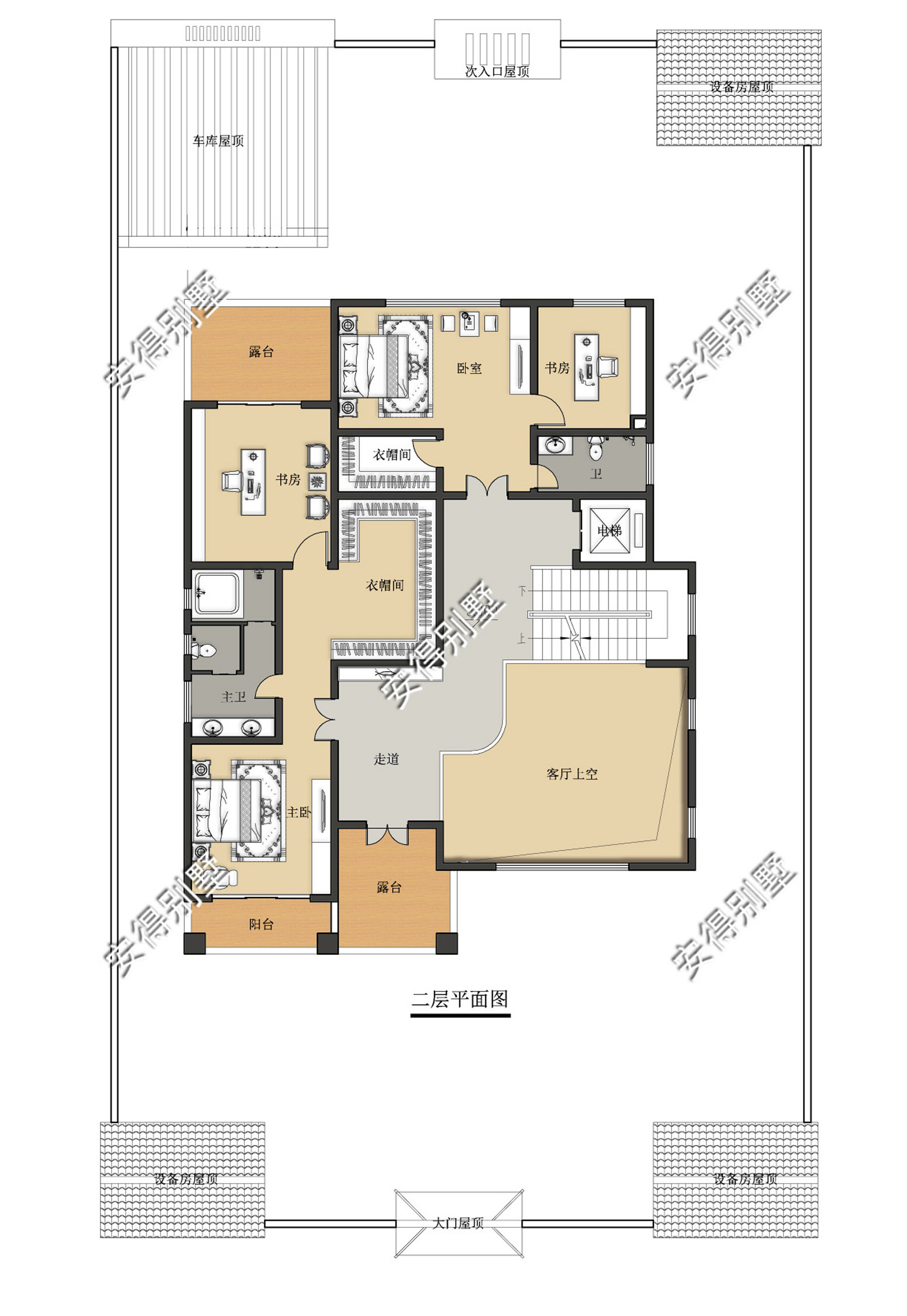 6款合院别墅设计第五款只要30万庭院设计更显大气