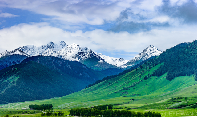 新疆风光拍摄之最美雪山夏塔古道风雨喀拉峻