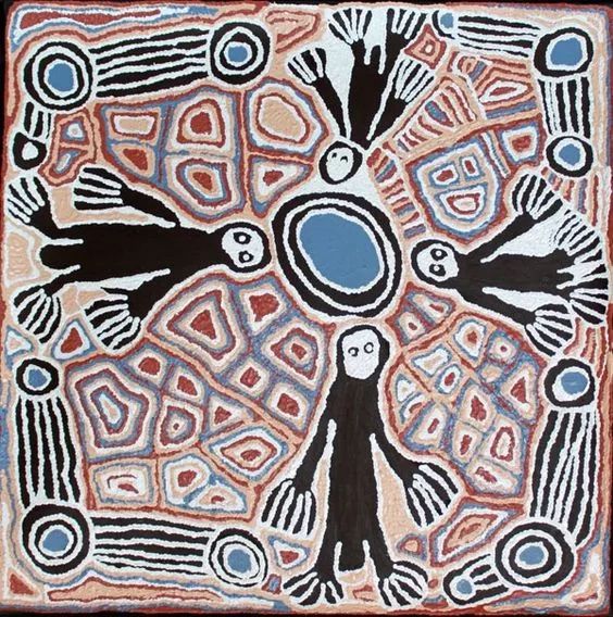 当代澳洲土著画家与作品