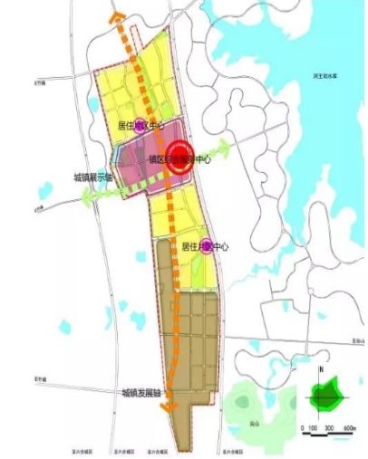 高铁同步发展马鞍街道是江北新区战略规划保留的8个新市镇之一,规划