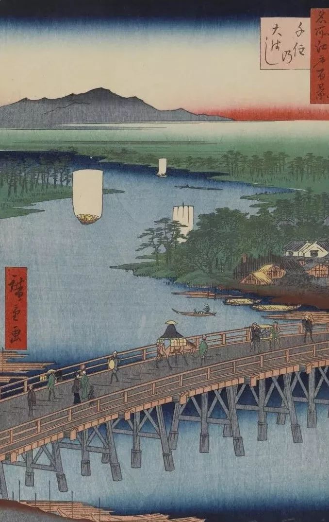 这位迷倒梵高和莫奈的大师,画下了最美的日本,至今都无人超越!_歌川