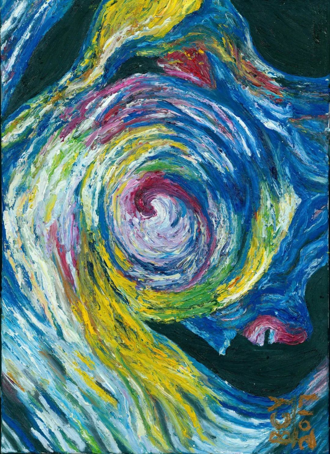 中国的毕加索天才自闭症画家毕昌煜