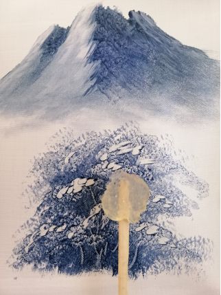 29元抢购刀笔油画把风景留在笔尖用刀尖与画布碰撞出艺术的火花