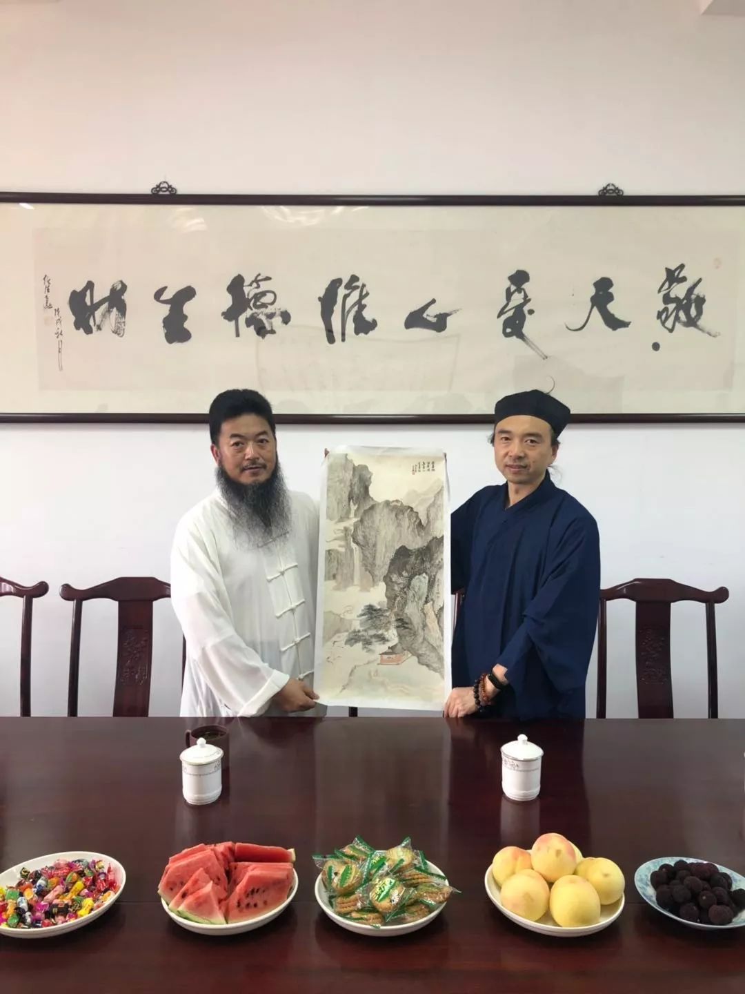 道观资讯|重庆市道教协会会长邓信德道长一行参访考察