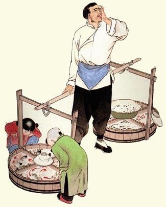 全集收藏中华古代行业民俗图展现传统社会的百态