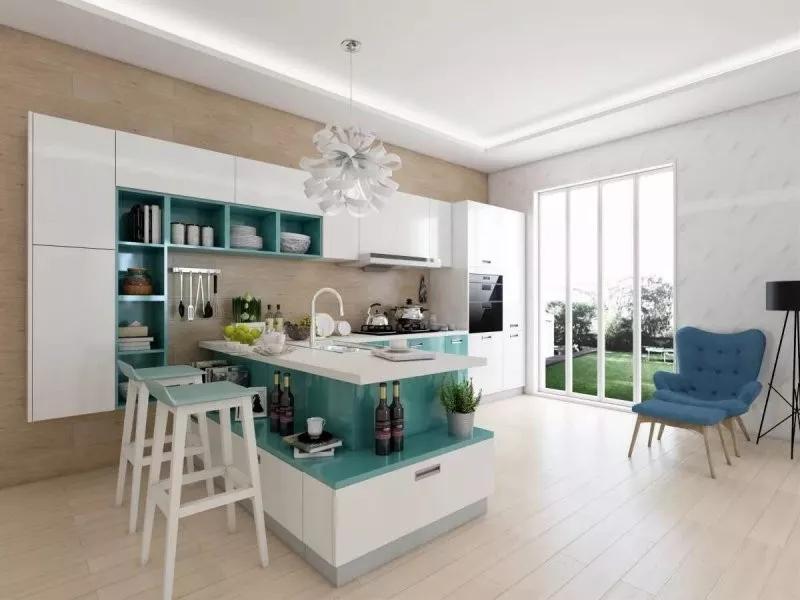 9种橱柜颜色让厨房颜值暴涨80%，你Pick哪一种？