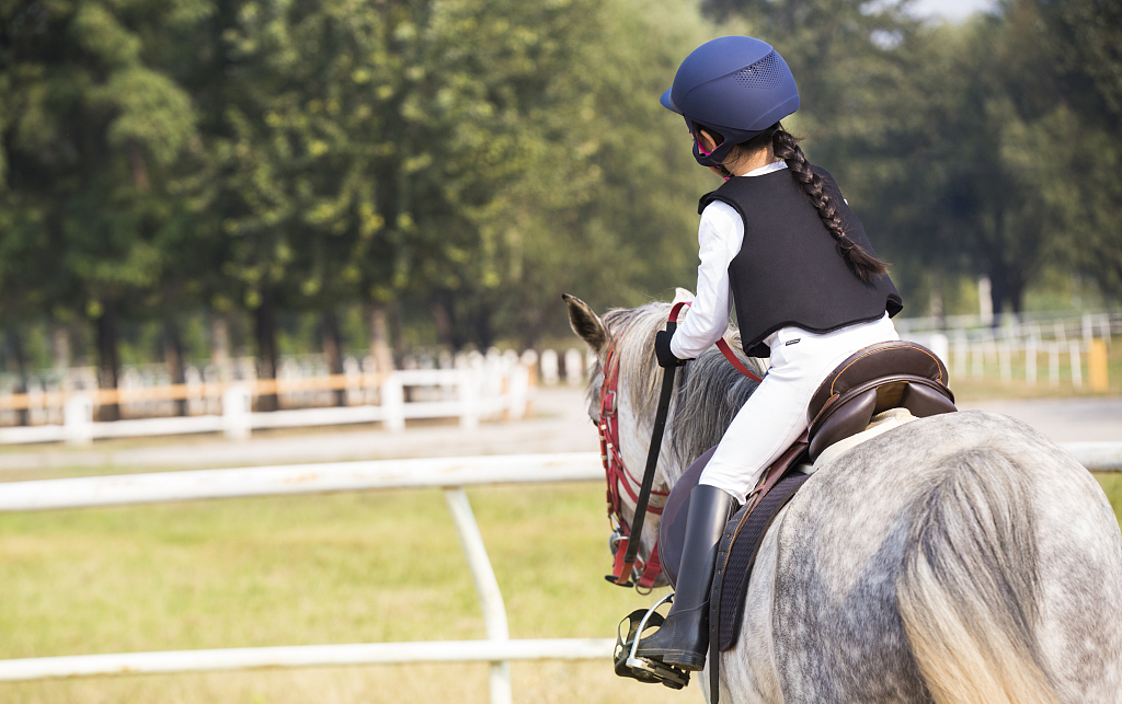 《歪打正着学了马术》:当年,我哪里来的胆量让孩子学骑马?