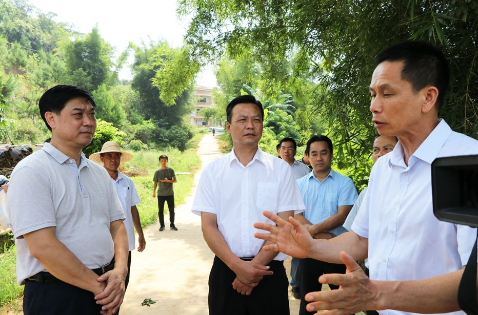 7月15日,市政府副市长叶锐率领由市水利,应急,交通,气象,海事,水文等