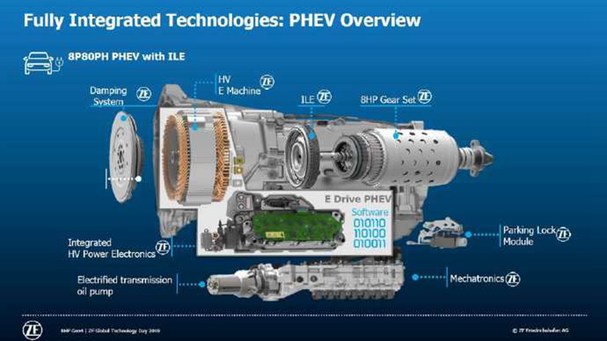 咖啡法案的终结者采埃孚推第四代混动8at变速箱