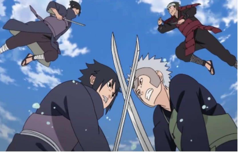 火影忍者:神仙打架的4次战斗,场面一度太震撼,却被岸本隐藏!