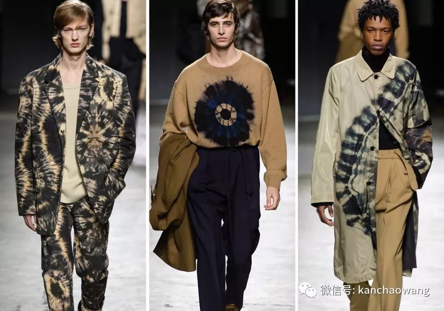 服装带来迷幻效果的技巧从prada制作扎染中了解