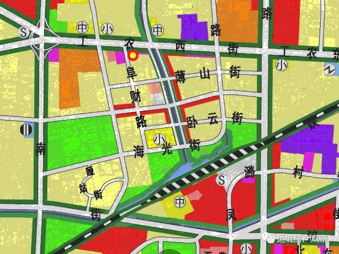 运城城市规划图图片