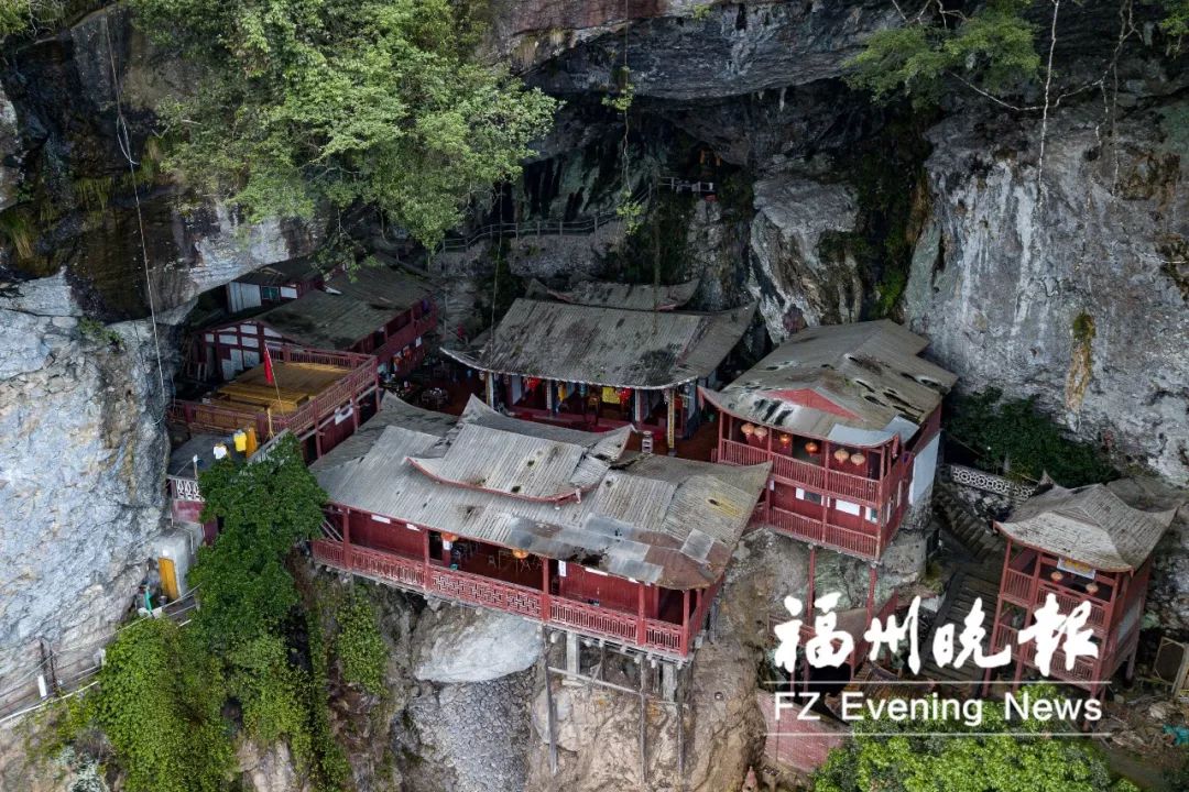 福州这个悬空寺,离市区40分钟车程!