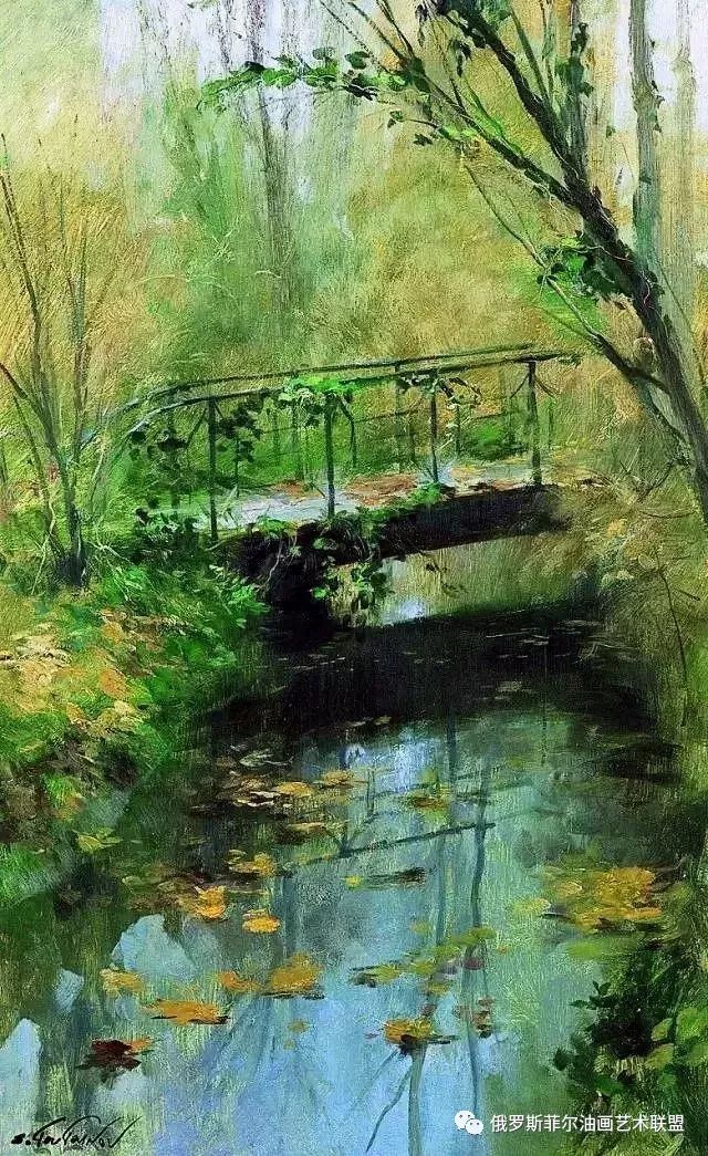 俄罗斯画家sergueêtoutounov风景油画作品赏析