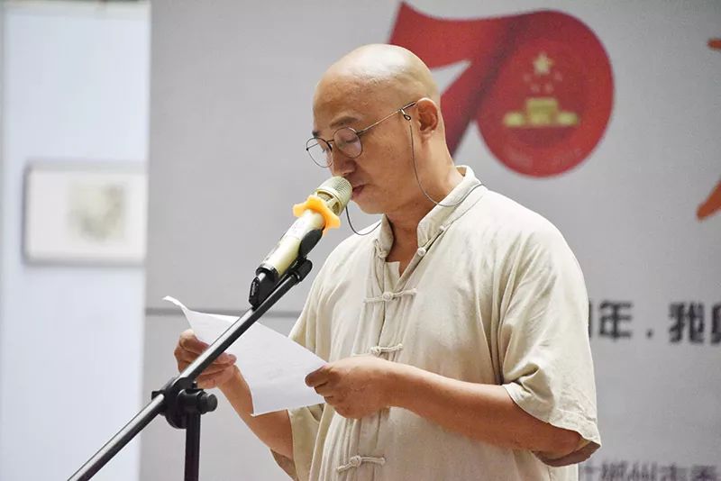 福城宝地水墨生香共祝祖国繁荣富强九三学社郴州市委举办刘桂成书画