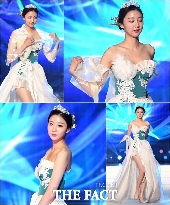 露肉来吸睛韩国小姐韩服秀引争议被批太轻浮