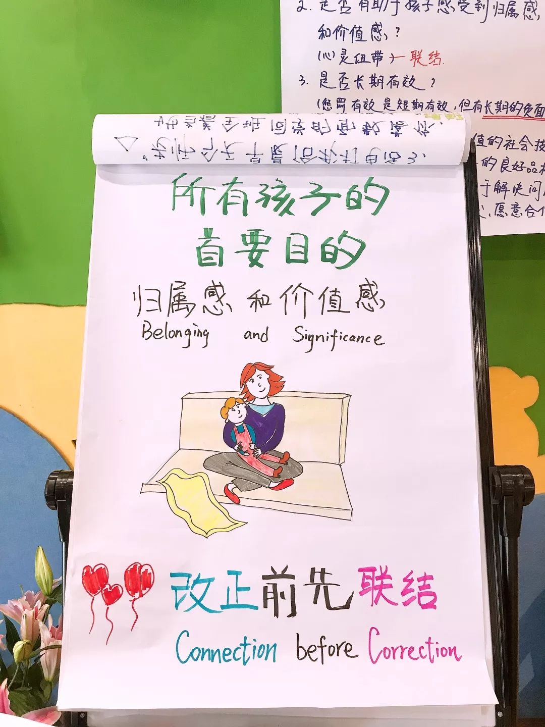 基于非暴力沟通的正面管教父母课堂招募中