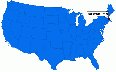 地理位置本周详细介绍的城市是美国马萨诸塞州波士顿市boston, ma