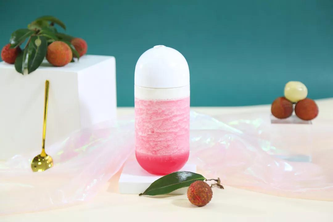 新品芝芝粉荔丨7月,荔枝从火龙果的甜梦中苏醒了