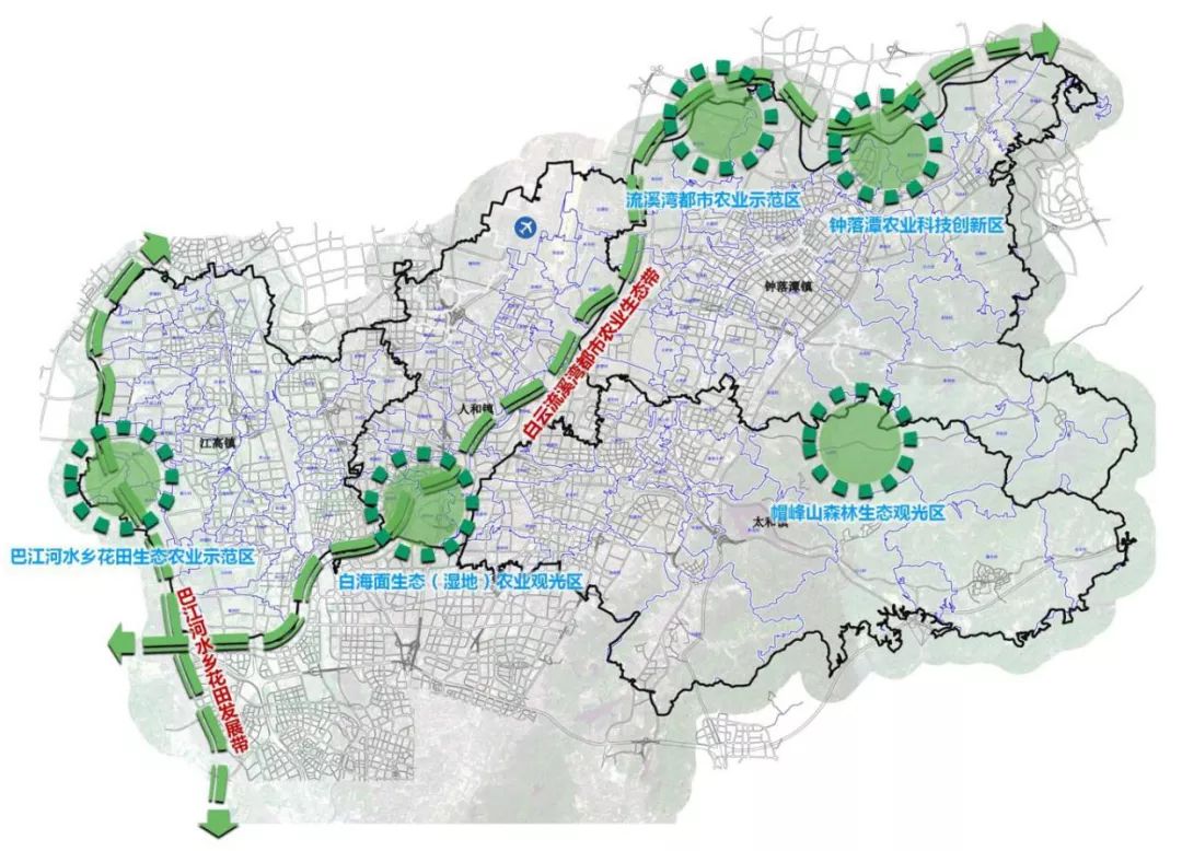 白云区乡村建设规划出炉,涉及4个镇118条村!