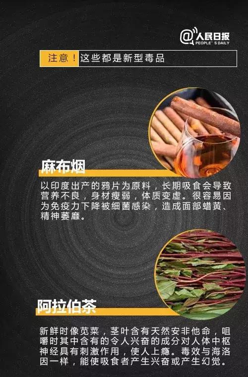 万万没想到它们是毒品!