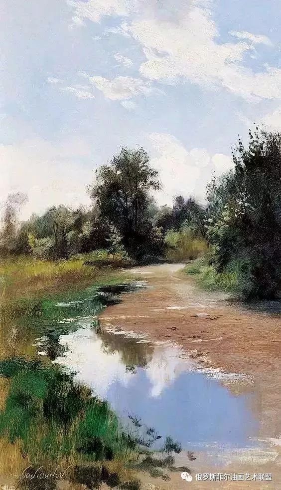 俄罗斯画家sergueêtoutounov风景油画作品赏析