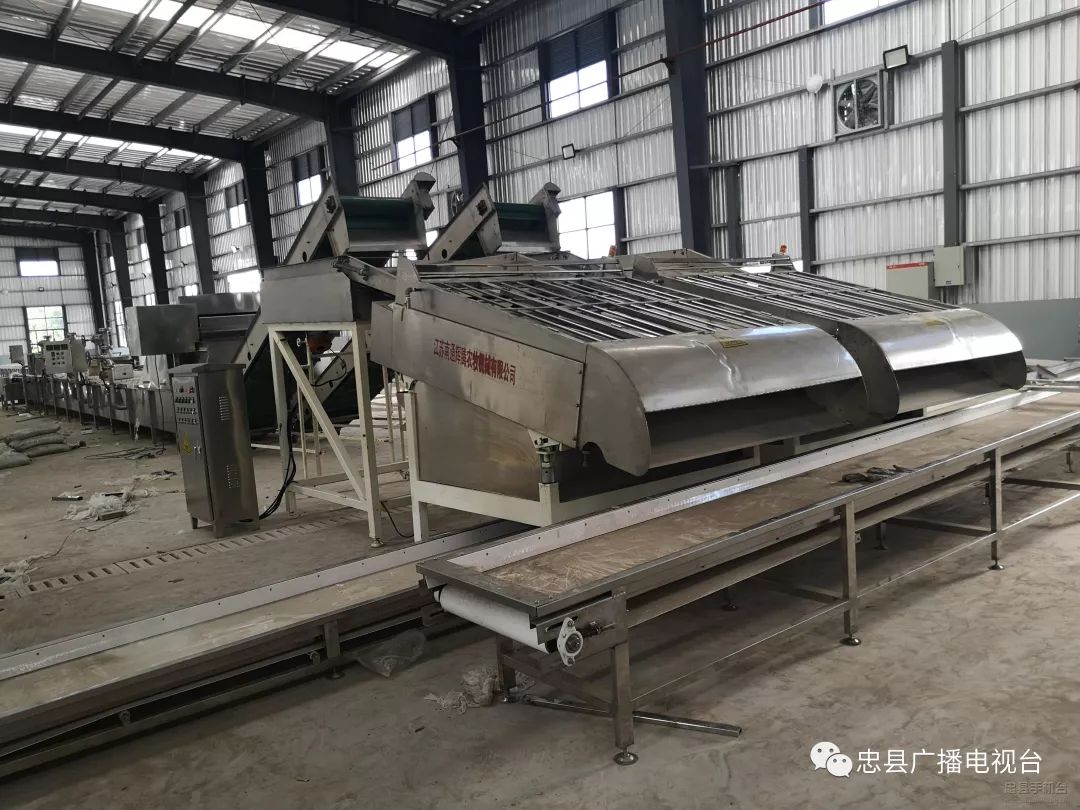 机器设备紧张安装中12万吨笋竹加工项目即将投产