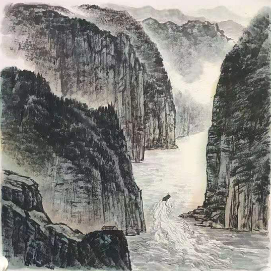 中国美术家协会会员姜宁国画鉴赏
