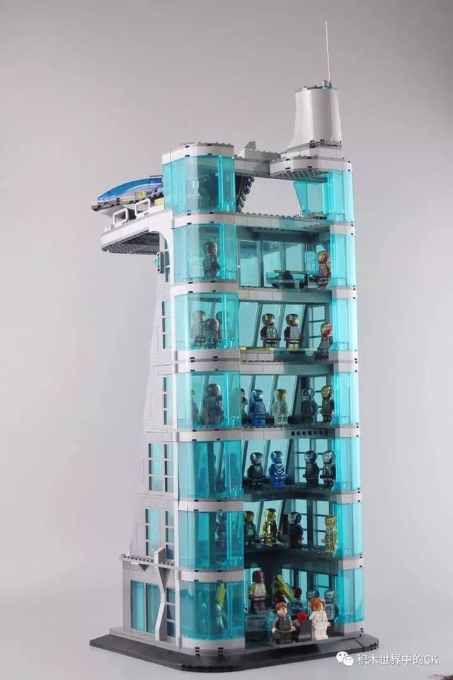 积木moc复仇者联盟大厦第一版