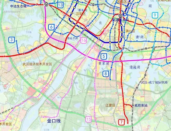 白沙洲青菱迎交通利好武汉地铁32号线穿青菱至金口