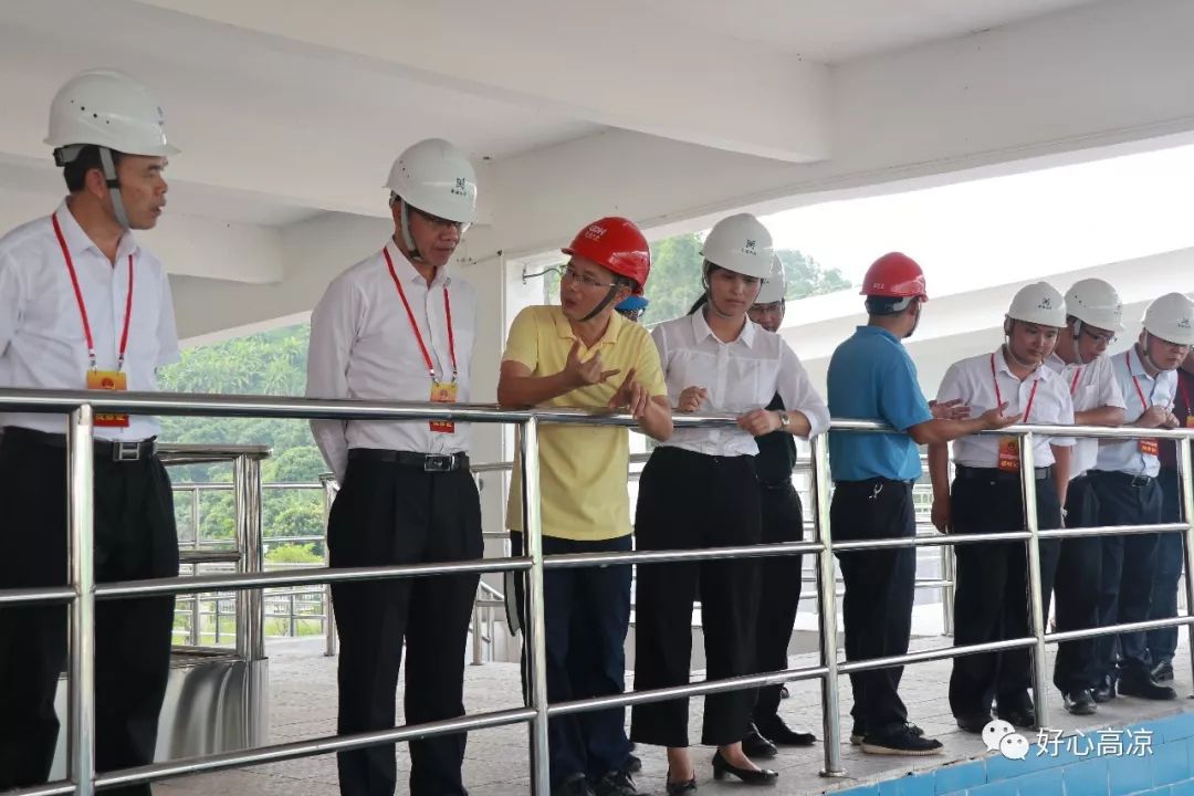 活动中,茂名市人大代表,茂名市人大常委会副秘书长陈桂强,茂名市人大
