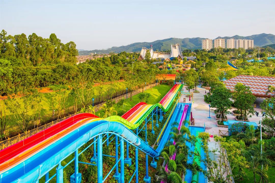 刺激彩虹滑梯巨兽碗电音蹦迪这种心跳的感觉嗨到爆