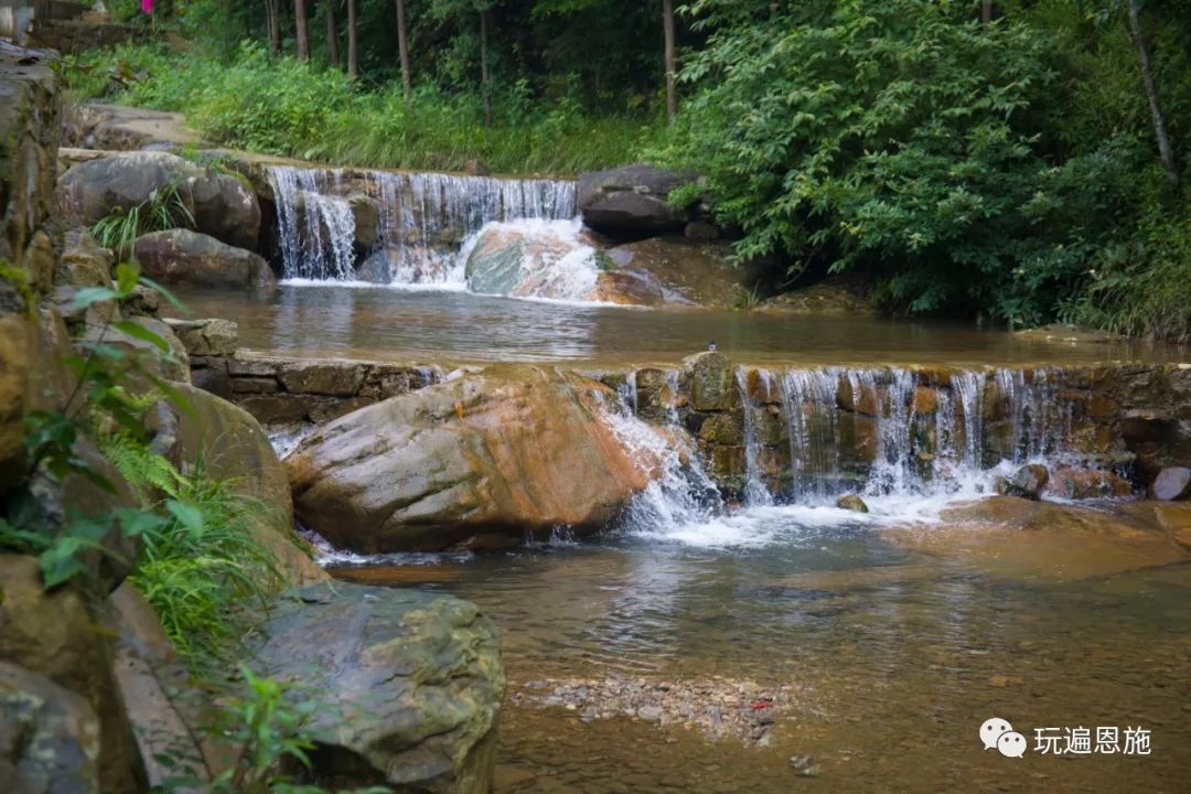 这里居然有条仙女河利川境内还少有人知