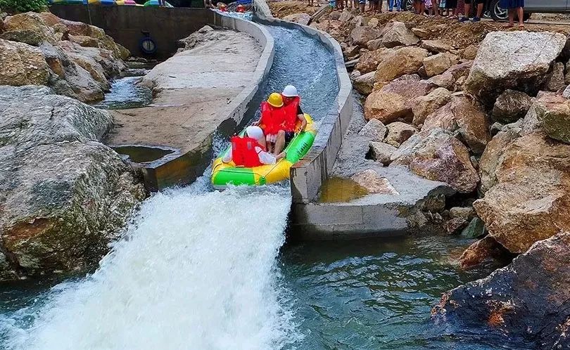 让你久等了邵阳人家门口的漂流龙山峡谷漂流即将开业