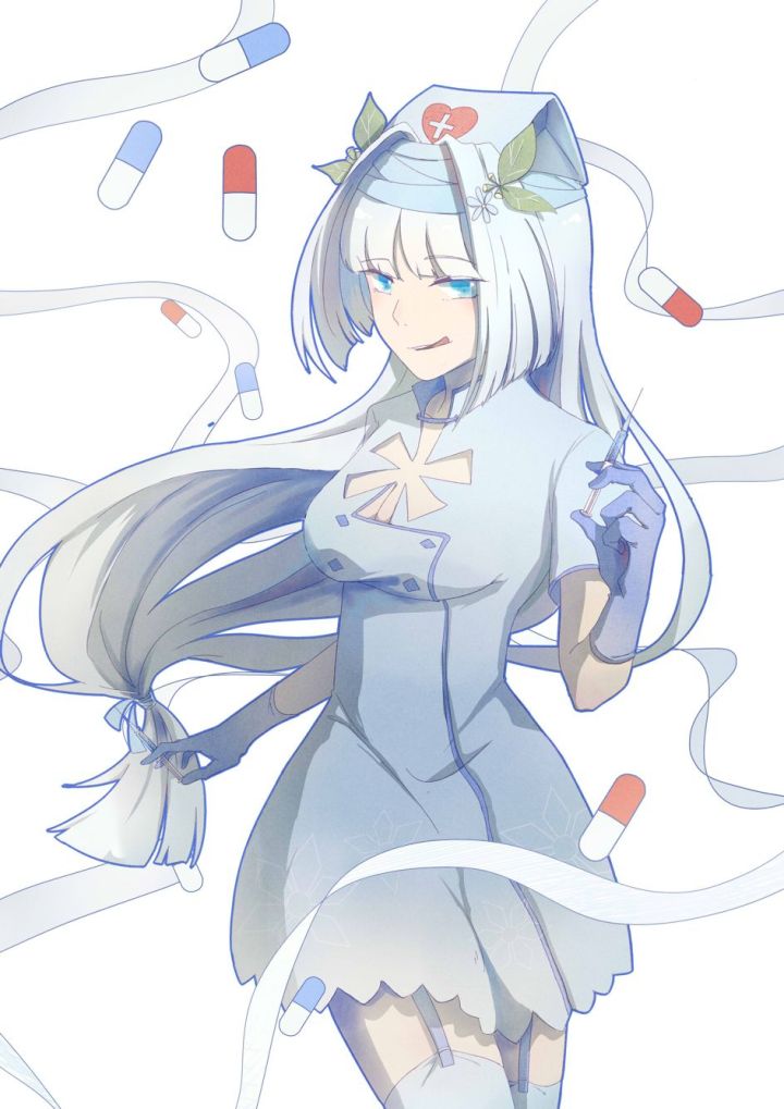 护士服怎么画非常详细的护士服的画法